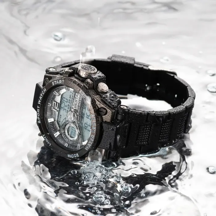 Чоловічий водостійкий спортивний тактичний годинник Besta Sport - зображення 7