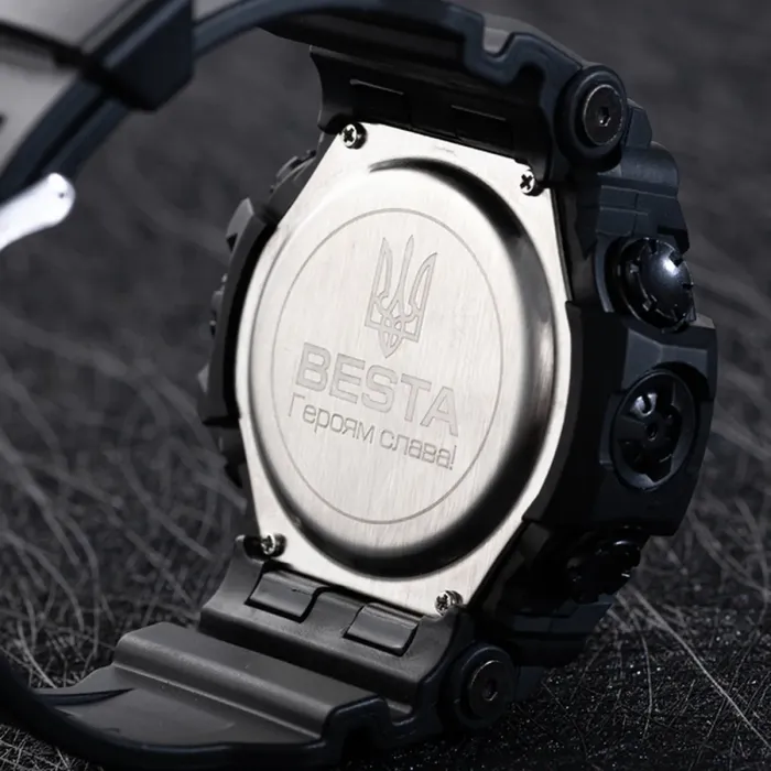 Чоловічий водостійкий спортивний тактичний годинник Besta Symbol - зображення 6