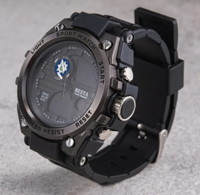 Чоловічий спортивний водостійкий тактичний годинник Besta Tattoo Police - зображення 8