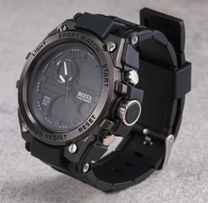 Чоловічий водостійкий спортивний тактичний годинник Besta Tattoo - зображення 6
