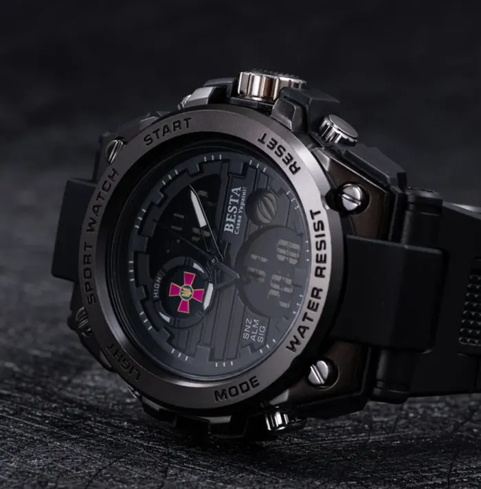 Чоловічий водостійкий спортивний тактичний годинник Besta Tattoo ЗСУ - зображення 3