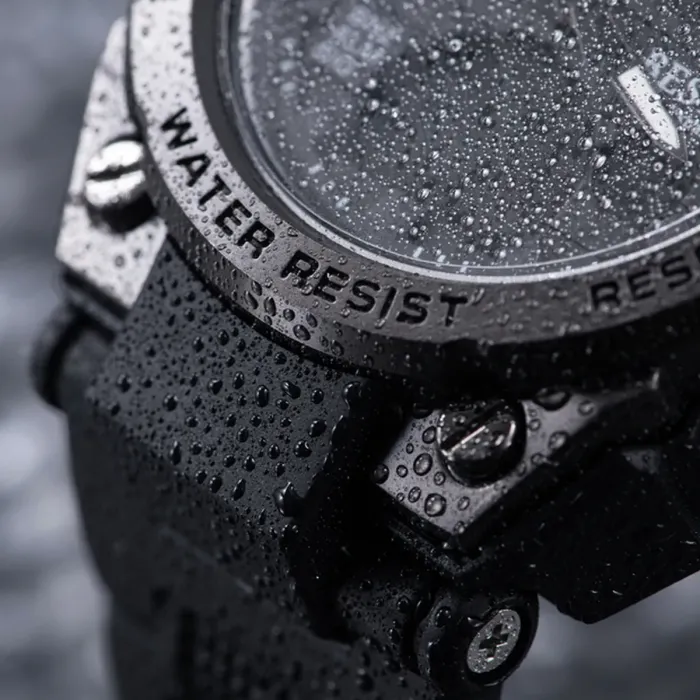 Чоловічий водостійкий спортивний тактичний годинник Besta Tattoo Tryzub - зображення 2