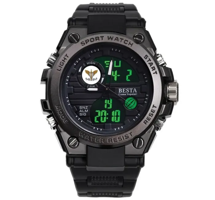 Чоловічий водостійкий спортивний тактичний годинник Besta Tattoo з Вашим ЛОГО - зображення 3