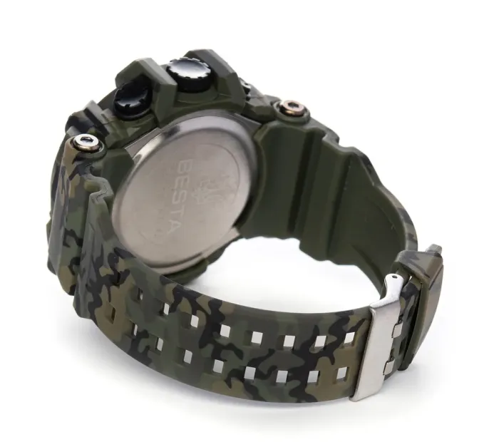 Чоловічий спортивний водостійкий тактичний годинник Besta United - зображення 8