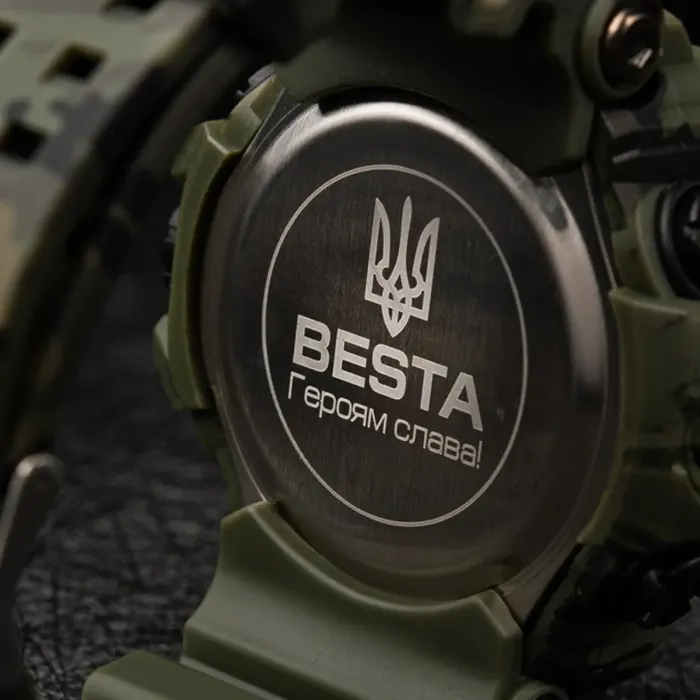 Чоловічий водостійкий спортивний тактичний годинник Besta USA - зображення 7