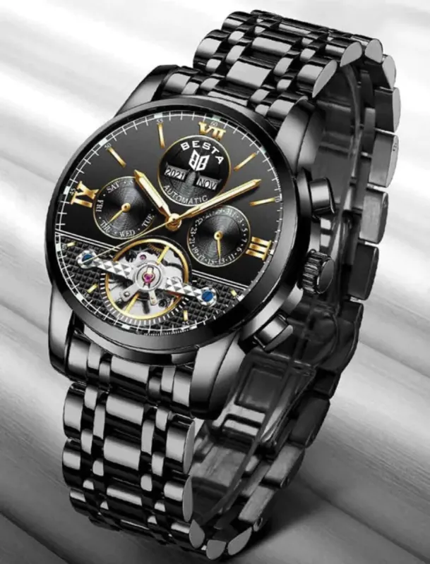 Чоловічий механічний годинник Besta Classic - зображення 5