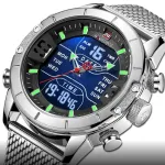 Чоловічий годинник Naviforce Tesla Silver NF9153