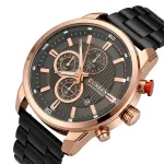 Чоловічий годинник Curren BigBoss Metal Black