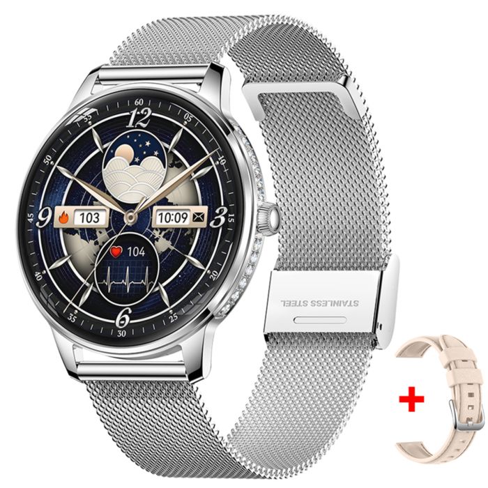 Розумний смарт годинник Smart Brilliant Slim Silver - изображение 1