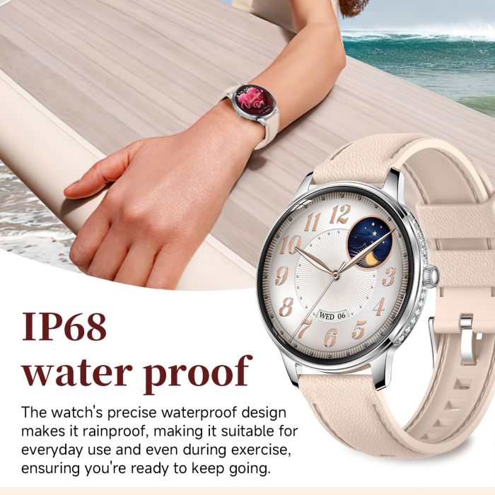 Розумний смарт годинник Smart Brilliant Slim Silver - зображення 5