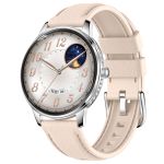Розумний смарт годинник Smart Brilliant Slim Silver Rubber