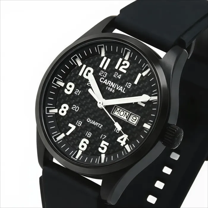 Чоловічий годинник Carnival Black Jack R-Series, 2 ремінці - зображення 1