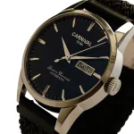 Чоловічий механічний годинник Carnival Flagman Magnetic Grey, 2 ремінці