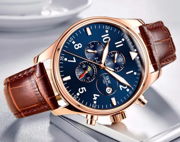 Чоловічі годинники Carnival Grand Brown - зображення 6