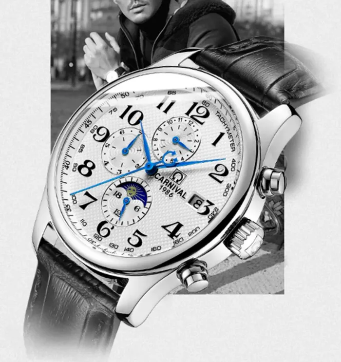 Чоловічі годинники Carnival Masters - зображення 7