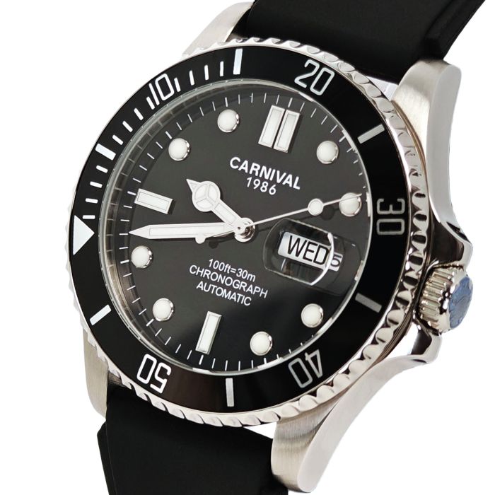 Чоловічий механічний годинник Carnival Patent R-Series, 2 ремінці - зображення 2