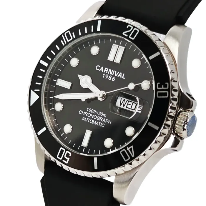 Чоловічий механічний годинник Carnival Patent R-Series, 2 ремінці - зображення 2