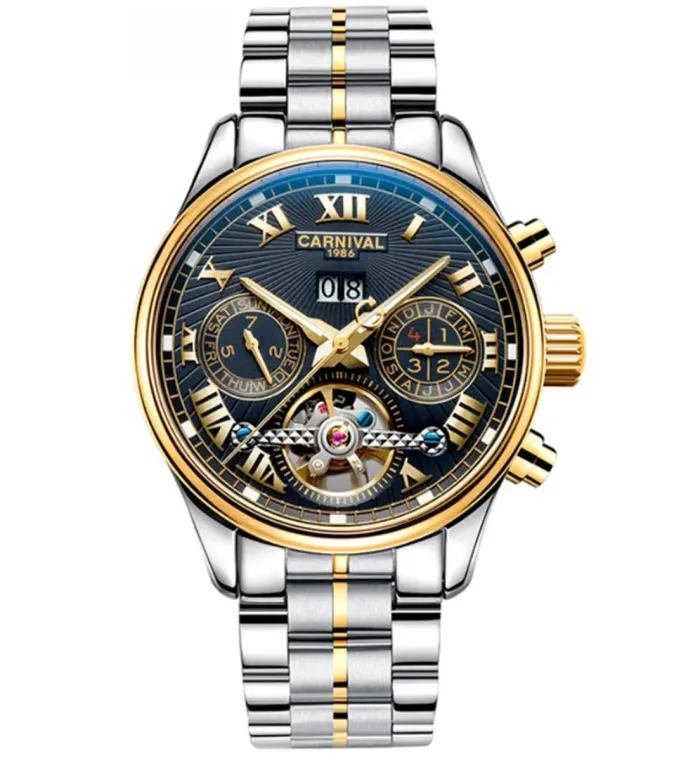 Чоловічі годинники Carnival Sappfire Silver - зображення 2