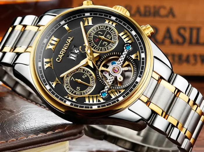 Чоловічі годинники Carnival Sappfire Silver - зображення 5