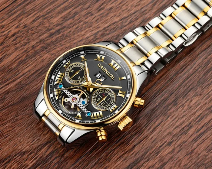Чоловічі годинники Carnival Sappfire Silver - зображення 6
