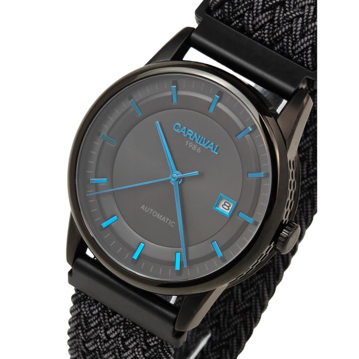 Чоловічий механічний годинник Carnival Special Smoky Magnetic, 2 ремінці - зображення 1