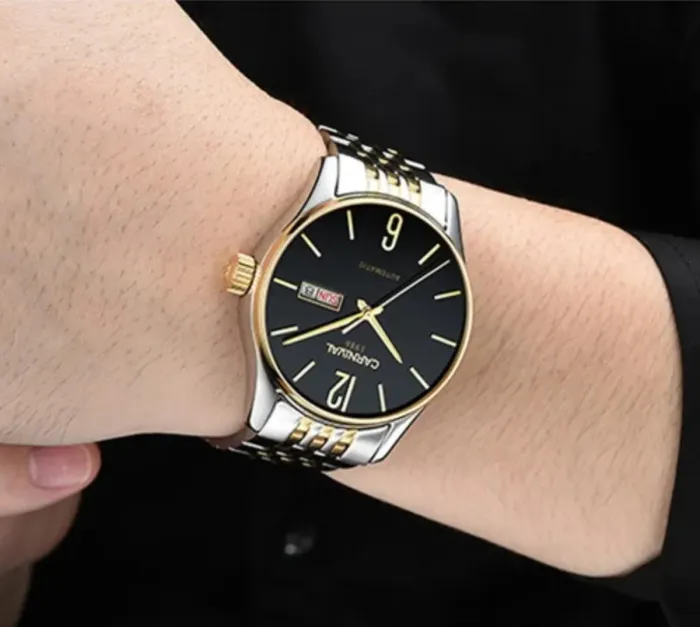 Чоловічий механічний годинник Carnival Atom - зображення 8