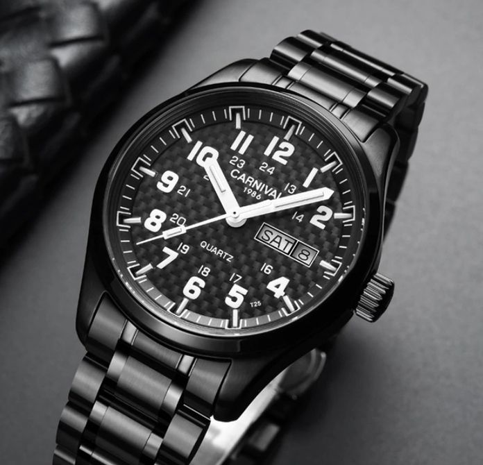 Чоловічий годинник Carnival Black Jack R-Series, 2 ремінці - зображення 4