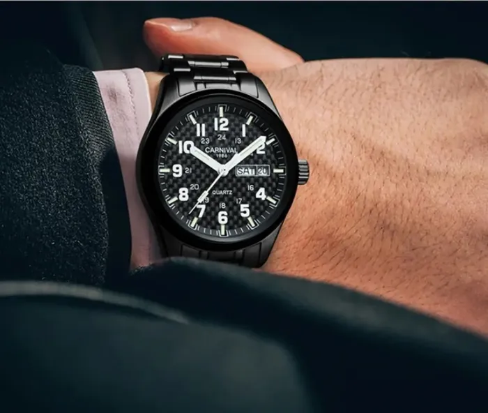 Чоловічі годинники Carnival Black Jack - зображення 5