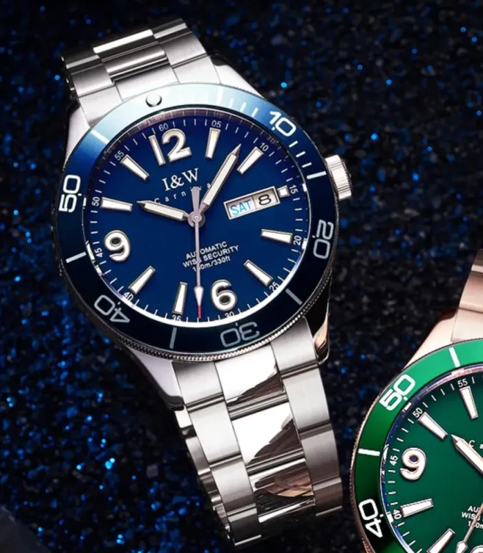 Чоловічий механічний годинник Carnival BlueMarine 10 Bar - зображення 11