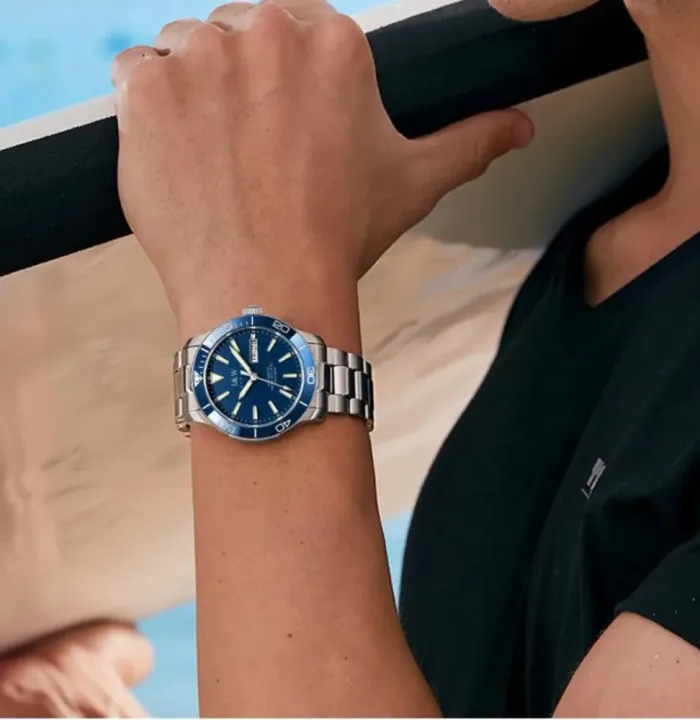 Чоловічий механічний годинник Carnival BlueMarine 10 Bar - зображення 5