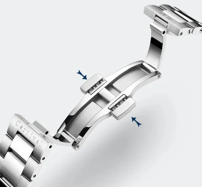 Чоловічий механічний годинник Carnival BlueMarine 10 Bar - зображення 10