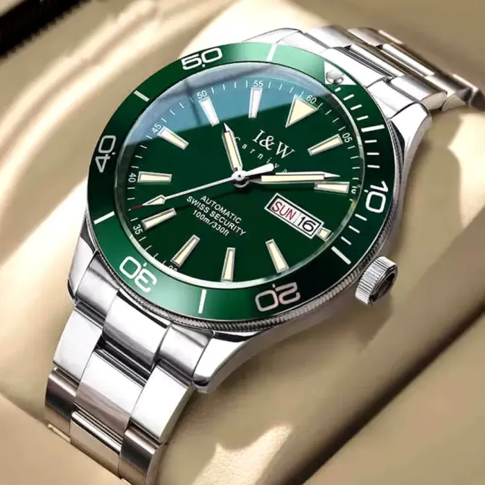 Чоловічий механічний годинник Carnival Diver 10 Bar - зображення 1