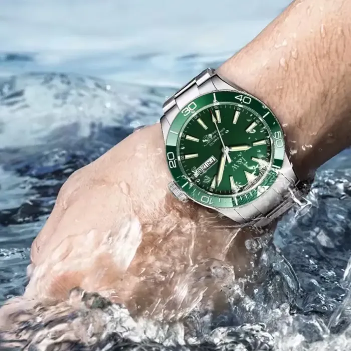 Чоловічий механічний годинник Carnival Diver 10 Bar - зображення 6