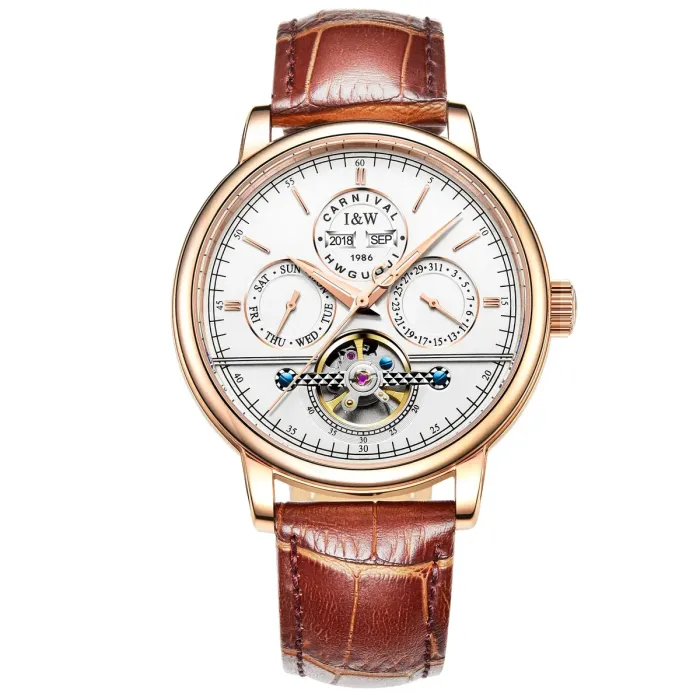 Чоловічий механічний годинник Carnival Dollar - зображення 1