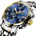 Чоловічий класичний механічний годинник Carnival London Silver 8704