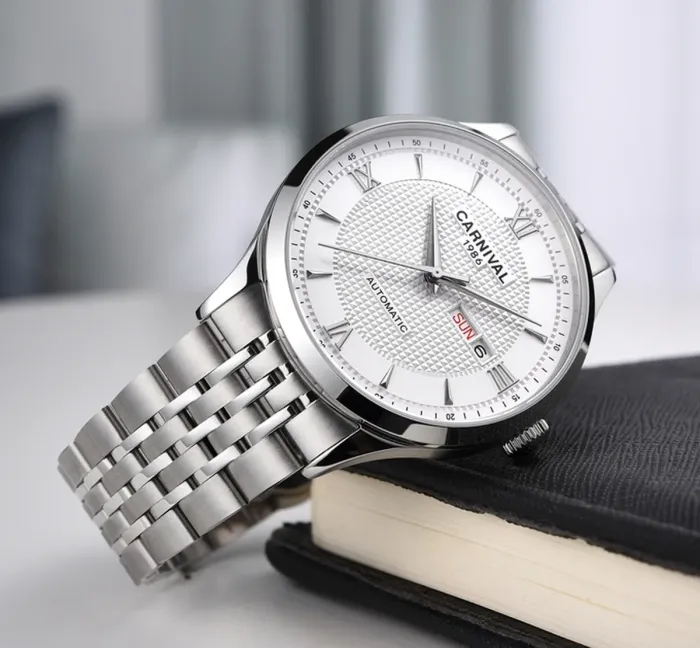 Чоловічий механічний годинник Carnival Original - зображення 3