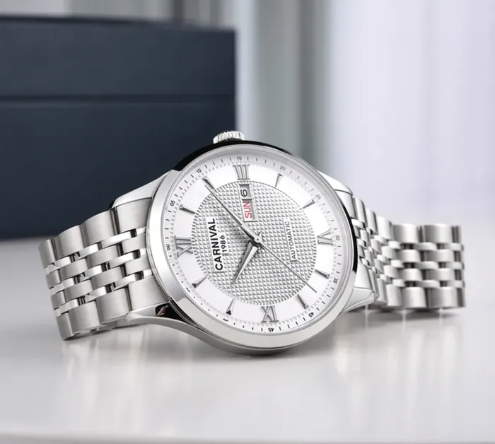 Чоловічий механічний годинник Carnival Original - зображення 4