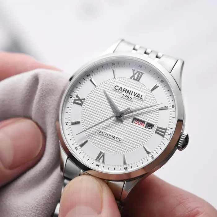 Чоловічий механічний годинник Carnival Original - зображення 5