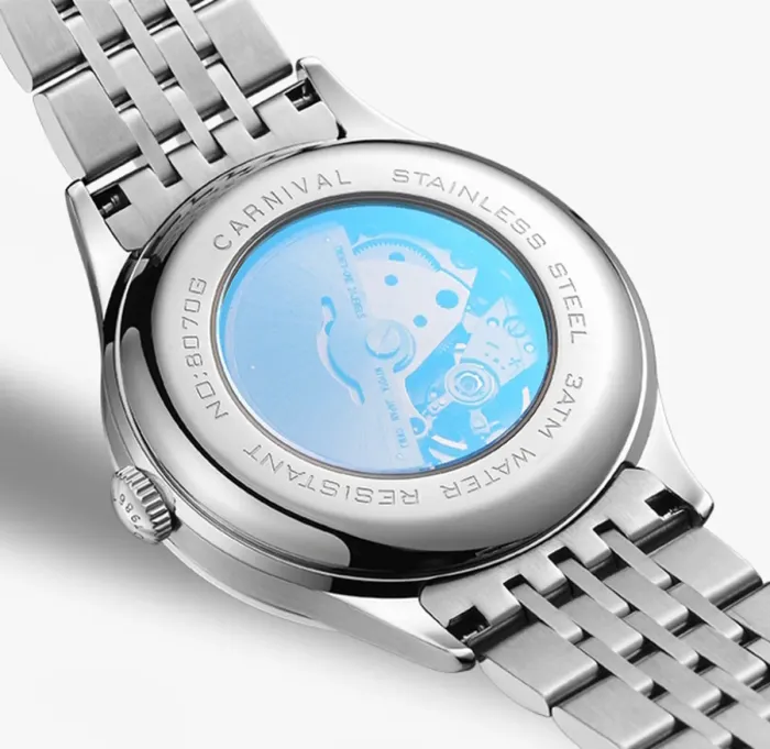 Чоловічий механічний годинник Carnival Original - зображення 8