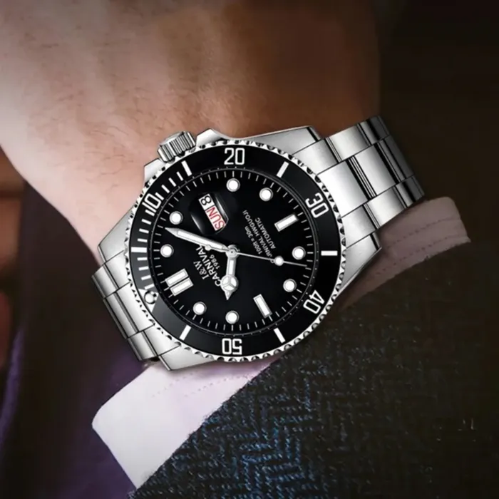 Чоловічий механічний годинник Carnival Patent - зображення 10