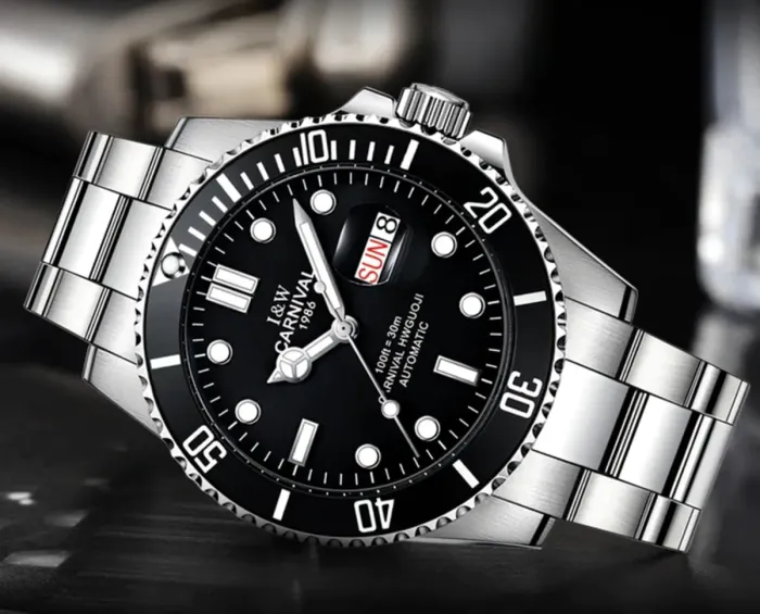 Чоловічий механічний годинник Carnival Patent УЦІНКА - зображення 6