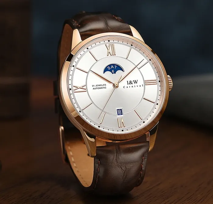 Чоловічий механічний годинник Carnival Parlament - зображення 4