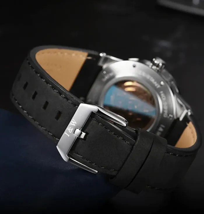 Чоловічий механічний водостійкий годинник Carnival Submarine 5BAR - зображення 9