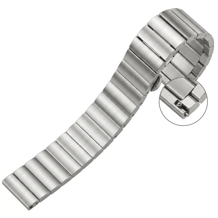 Ремінець металевий Centurion Silver 20 мм - изображение 1