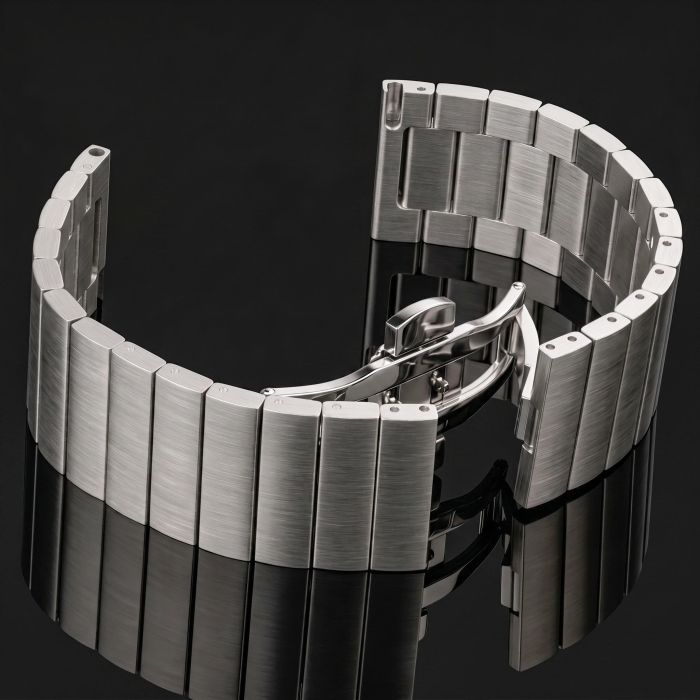 Ремінець металевий Centurion Silver 20 мм - изображение 5