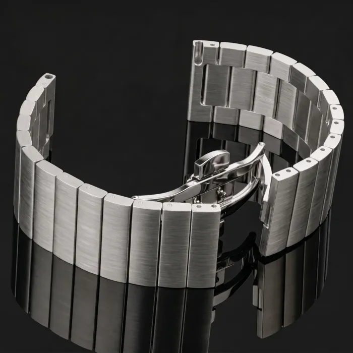 Ремінець металевий Centurion Silver 20 мм - зображення 5