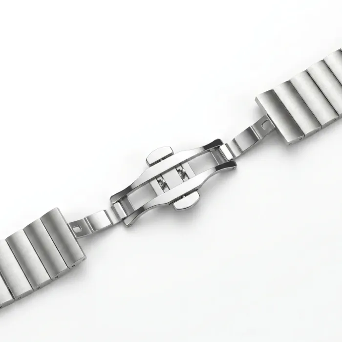 Ремінець металевий Centurion Silver 20 мм - зображення 6