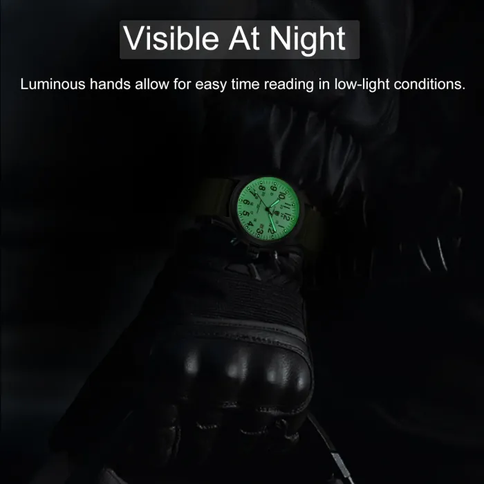 Чоловічий тактичний годинник Cheetah Command Green - зображення 7