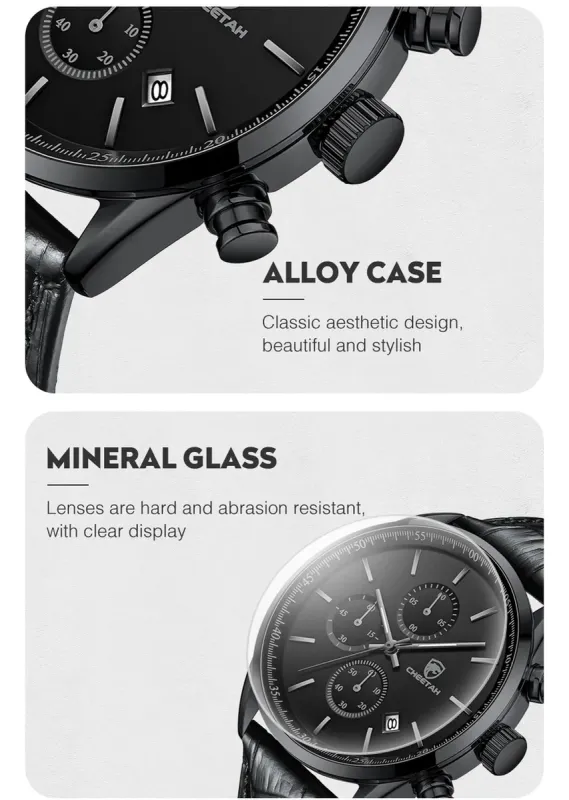 Чоловічі годинники Cheetah France - зображення 6