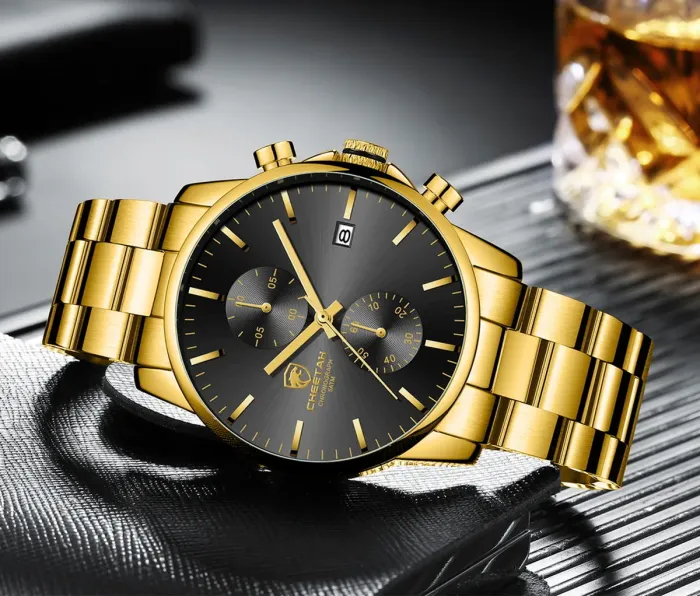 Чоловічий годинник Cheetah Mars Gold - зображення 2